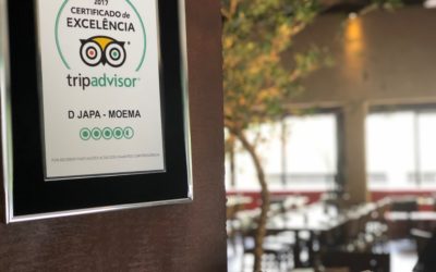 Djapa é o melhor restaurante japonês avaliado no TripAdvisor